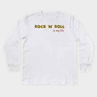 Rock n roll Kids Long Sleeve T-Shirt